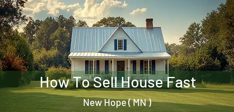  How To Sell House Fast New Hope ( MN )