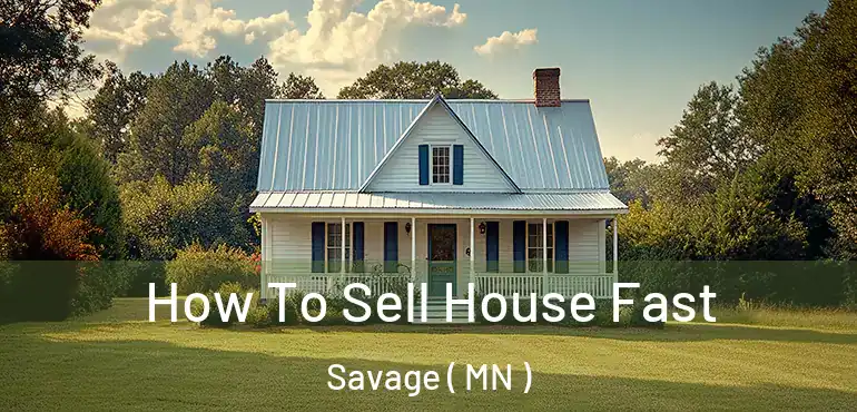  How To Sell House Fast Savage ( MN )