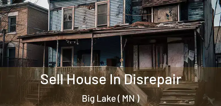  Sell House In Disrepair Big Lake ( MN )