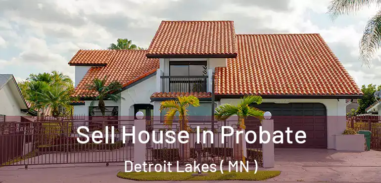  Sell House In Probate Detroit Lakes ( MN )