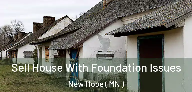  Sell House With Foundation Issues New Hope ( MN )