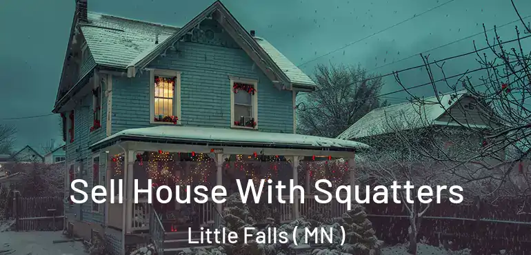  Sell House With Squatters Little Falls ( MN )
