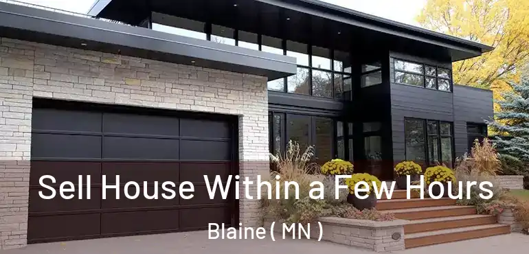  Sell House Within a Few Hours Blaine ( MN )