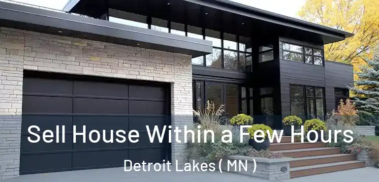  Sell House Within a Few Hours Detroit Lakes ( MN )