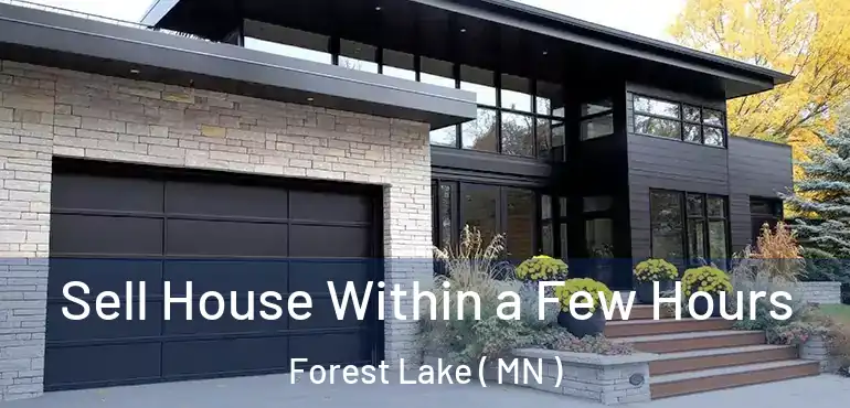  Sell House Within a Few Hours Forest Lake ( MN )
