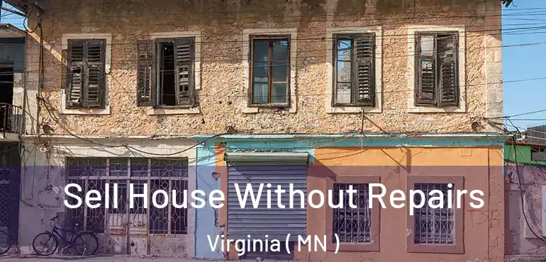  Sell House Without Repairs Virginia ( MN )