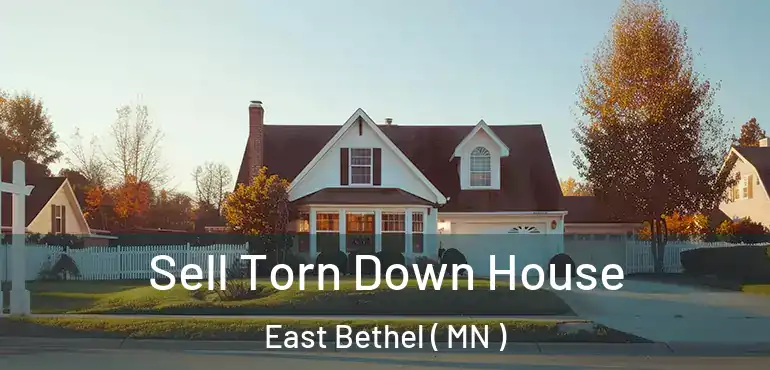  Sell Torn Down House East Bethel ( MN )