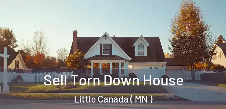  Sell Torn Down House Little Canada ( MN )