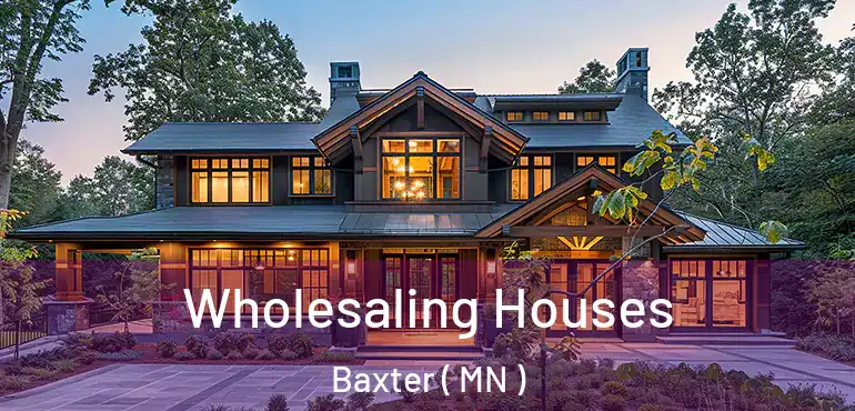  Wholesaling Houses Baxter ( MN )