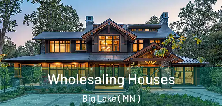  Wholesaling Houses Big Lake ( MN )