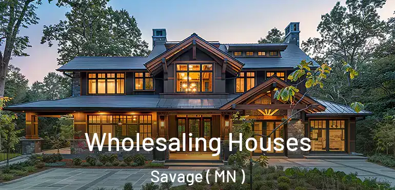  Wholesaling Houses Savage ( MN )